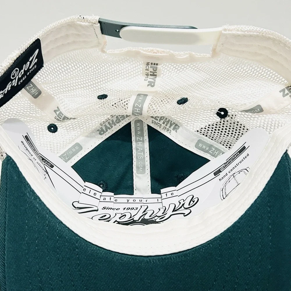 Zephyr Michigan State Spartans State Logo Trucker Hat Cap Adjustable Green‎ NCAA